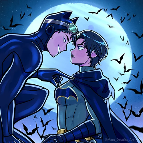 Batman  with catwoman